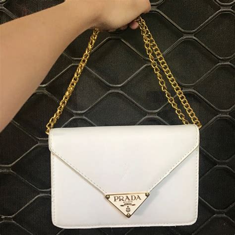 prada sling bag white|authentic preloved prada bags sale.